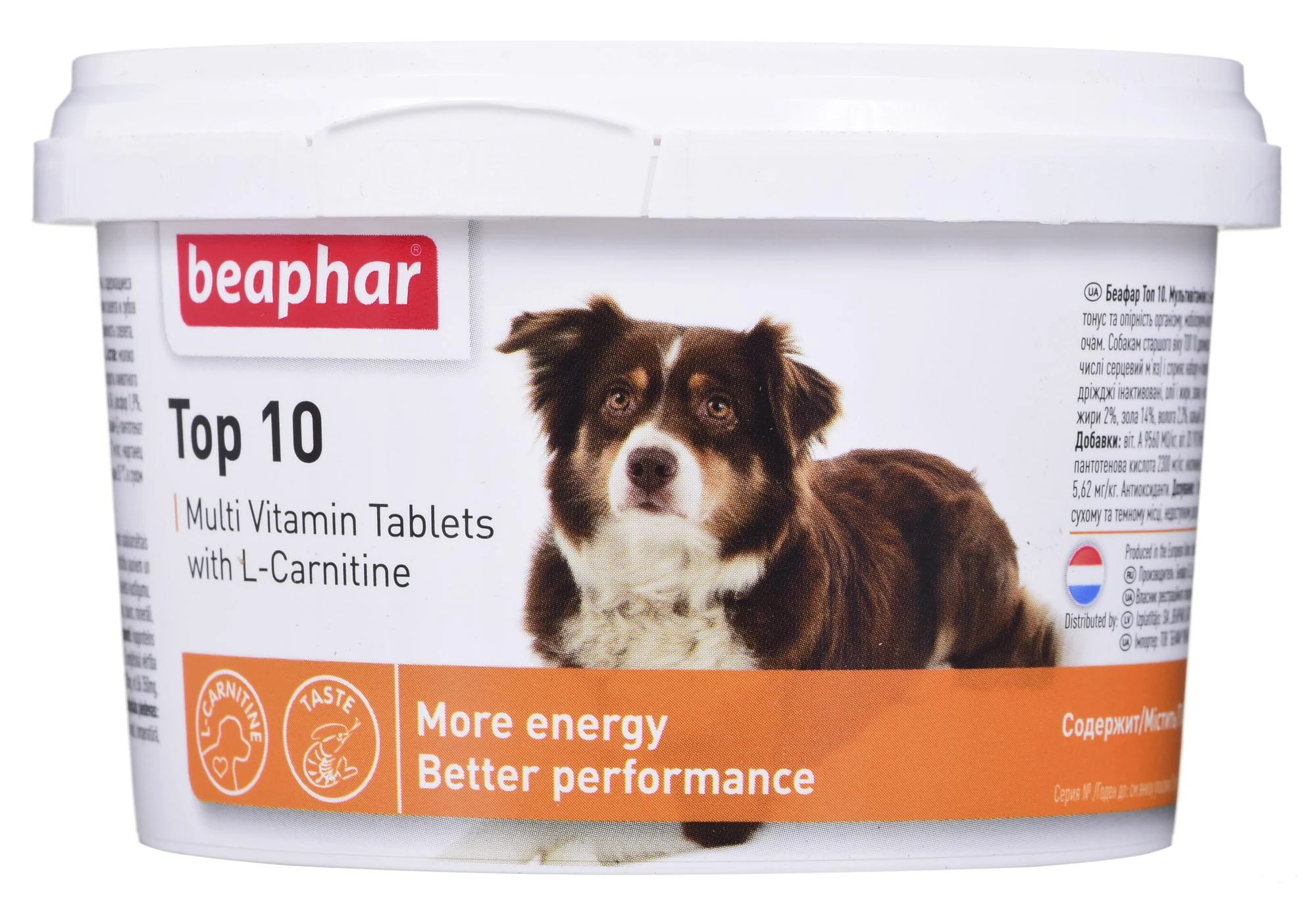 Beaphar Top-10 180tbl.,bendri vitaminai šunims