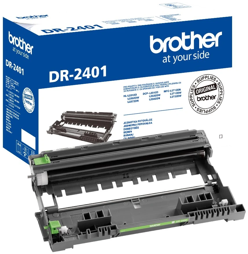 Drum Brother DR2401 (originalus DR-2401, 12000 puslapių, juodas)