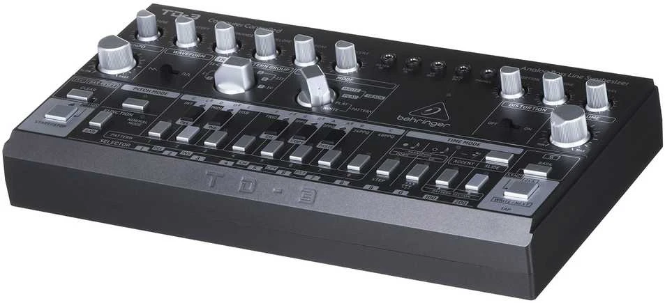 Behringer TD-3-SB Analog synthesizer Juodas