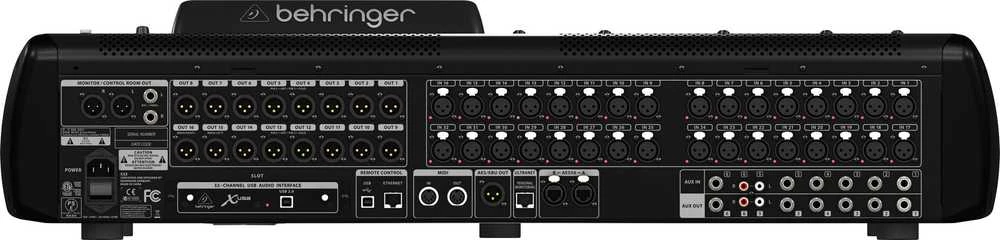 Behringer X32 Producer 40 kanalai 10 – 22000 Hz Juoda