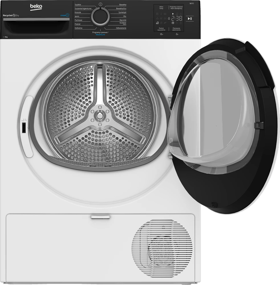Beko Automatinė skalbinių džiovyklė, 8kg | BM3T3823WBW