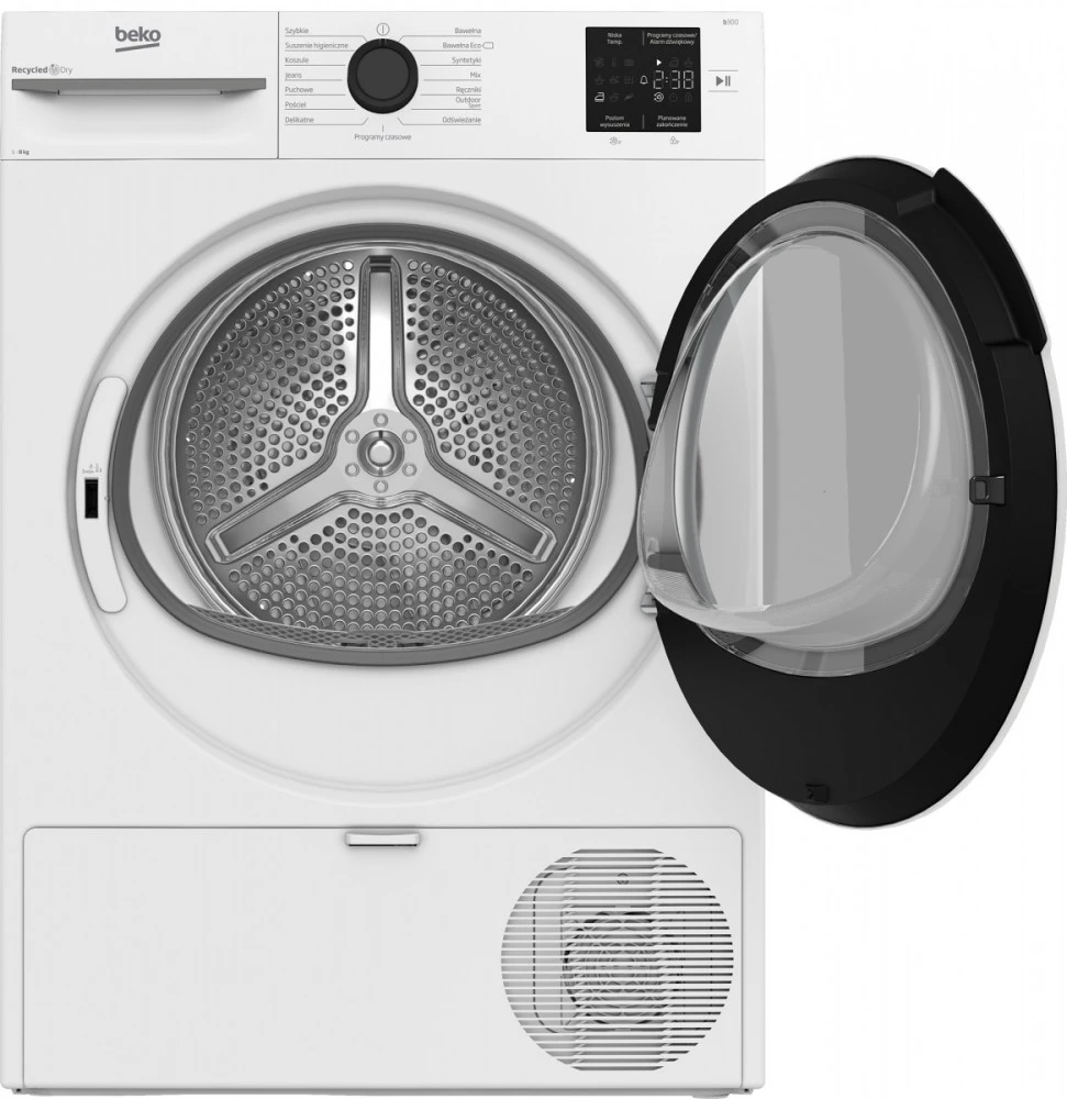 Beko BM1T38239W 8kg automatinė džiovyklė – Baltas