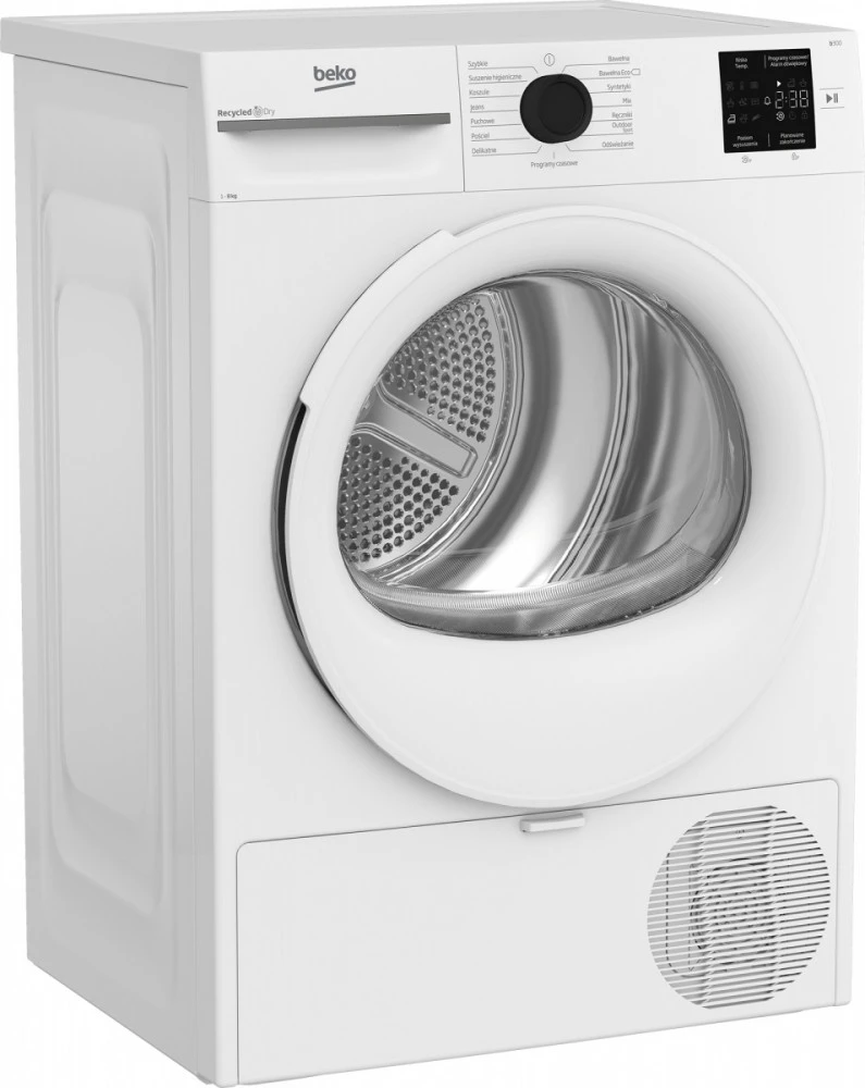 Beko BM1T38239W 8kg automatinė džiovyklė – Baltas