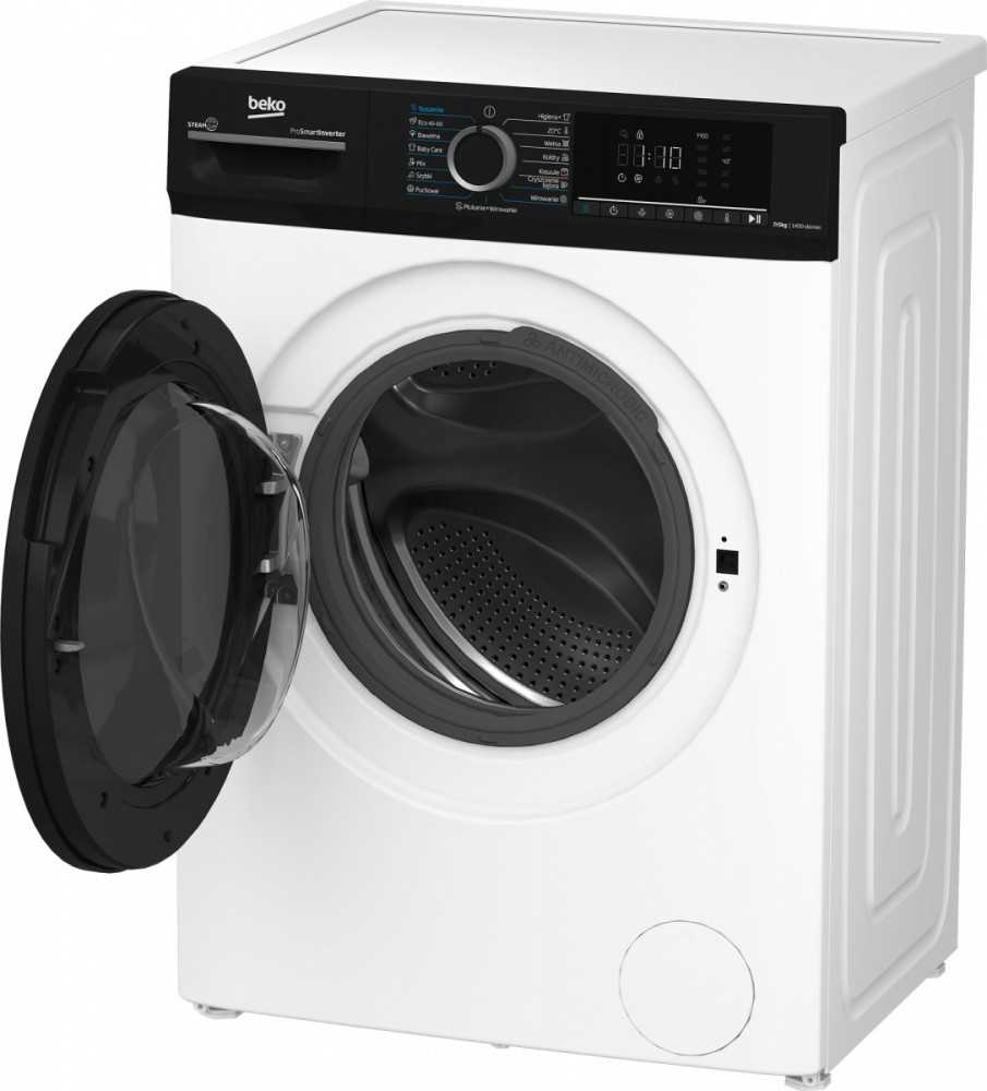 Skalbimo mašina-džiovyklė Beko BMM5DFO5741WPB