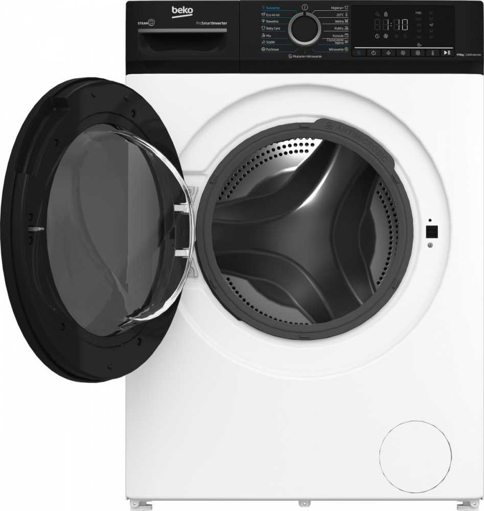 Skalbimo mašina-džiovyklė Beko BMM5DFO5741WPB