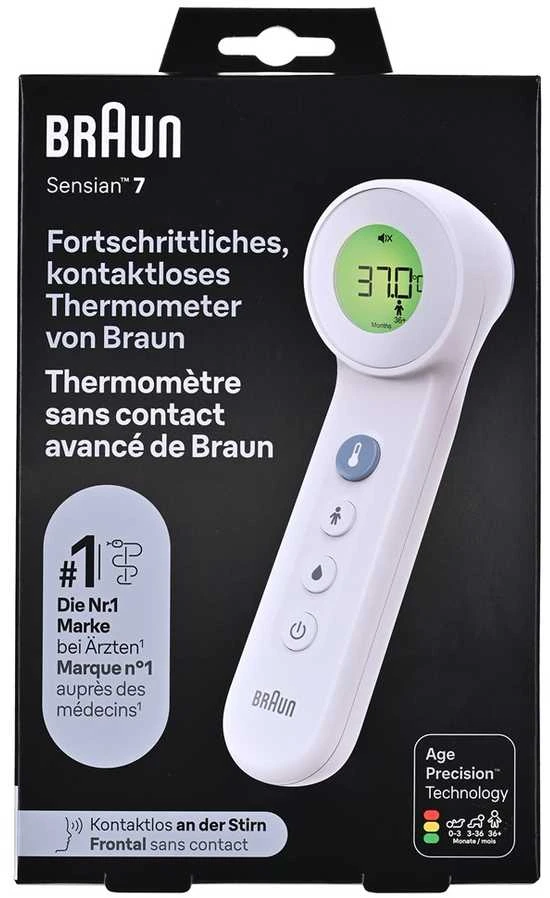 Bekontaktis termometras Braun BNT400
