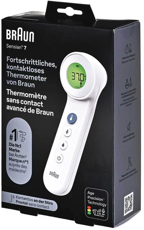 Bekontaktis termometras Braun BNT400