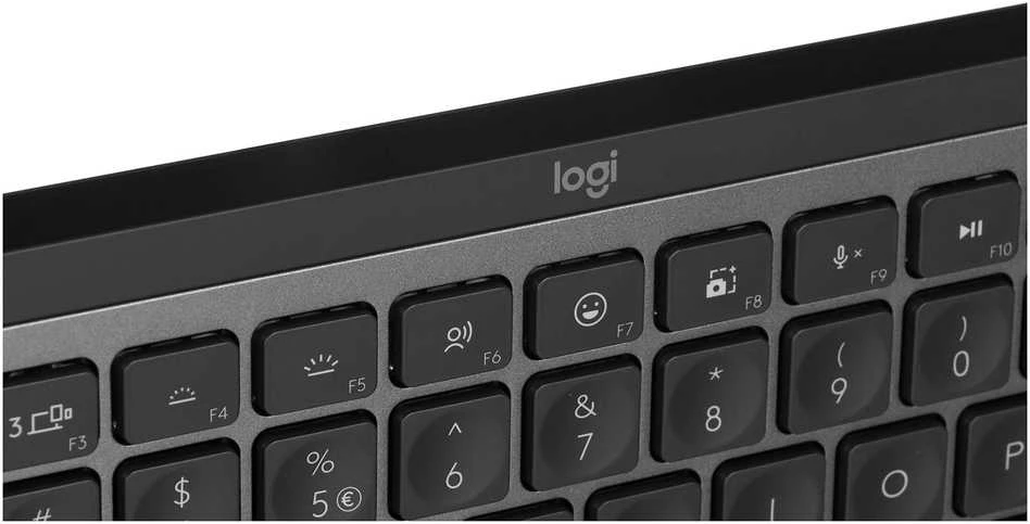 Belaidė klaviatūra „Logitech MX Keys Mini“, grafito spalvos