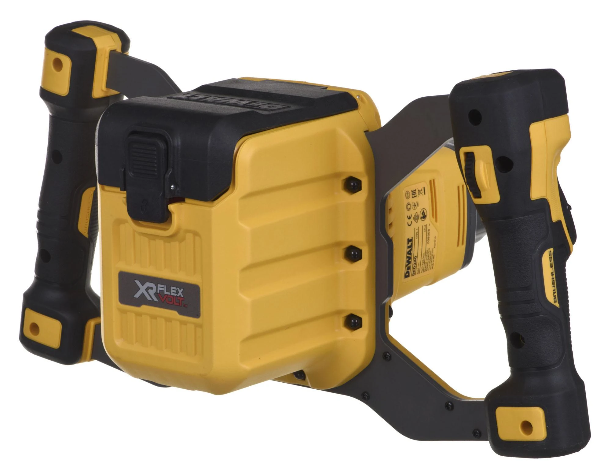 Maišyklė DeWalt DCD240N; 54 V (be akumuliatoriaus ir pakrovėjo)