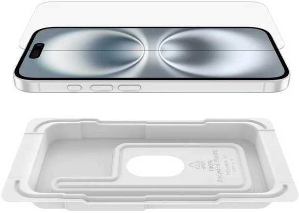 BELKIN SCREENFORCEINVISIGLASS A-F / IPHONE 16/15/14 PRO
