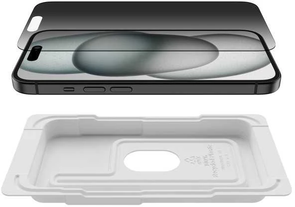 BELKIN SCREENFORCEINVISIGLASS - F/ IPHONE 16/15/14 PRO