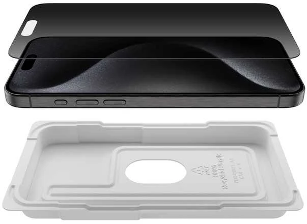 BELKIN SCREENFORCEINVISIGLASS A - DISPLASCHUTZ F/ IPHONE 16PROMAX