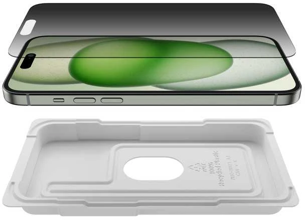 BELKIN SCREENFORCEINVISIGLASS - F/ IPHONE 16 PLUS/15 PLUS/14PRO
