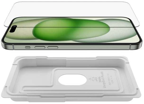 BELKIN SCREENFORCEINVISIGLASS A/F/IPHONE 16/15 PLUS/14 PRO MAX