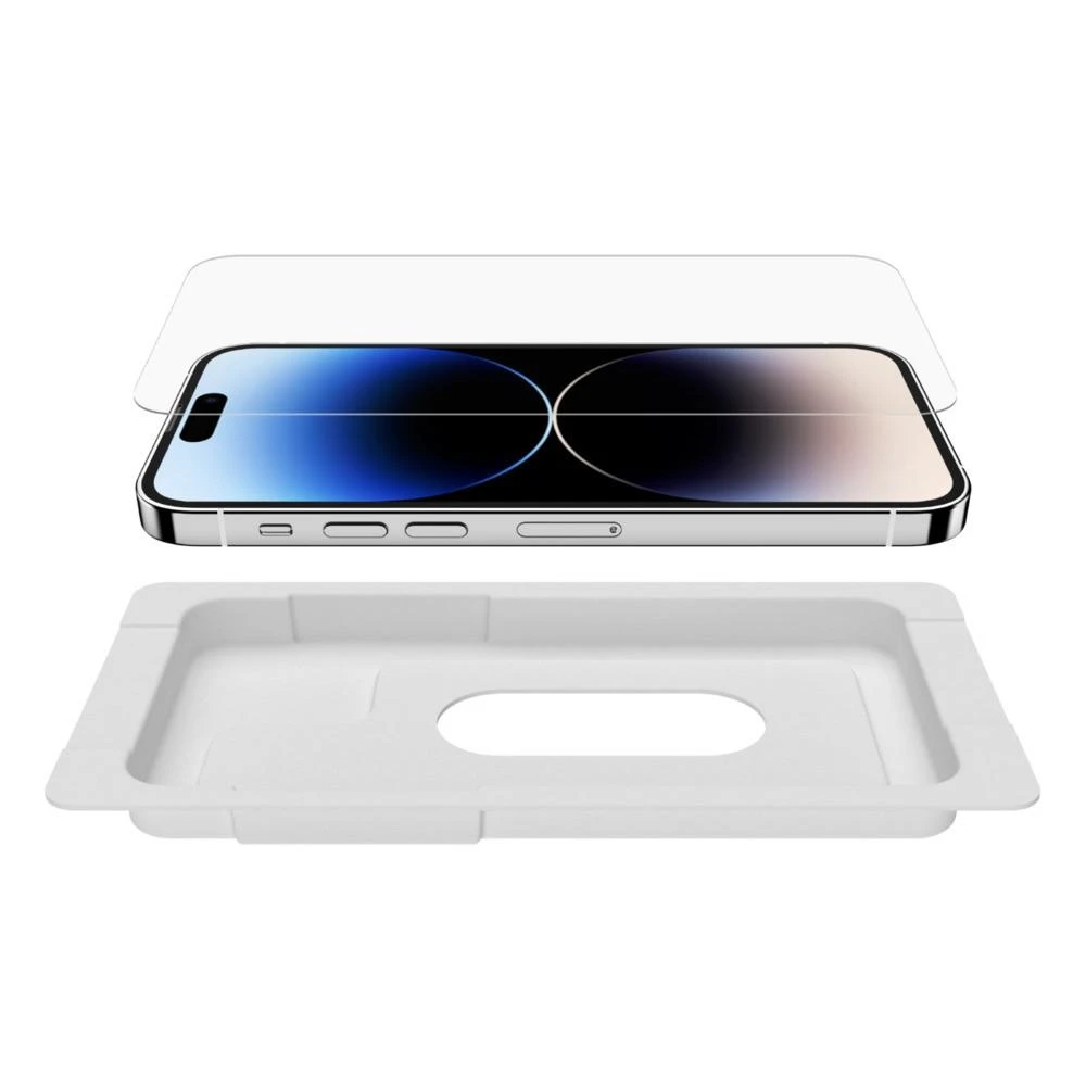 Belkinas | UltraGlass antimikrobinė ekrano apsauga | Apple | Skirta iPhone 13 Pro Max | UltraGlas | Išvalyti | Skaidri ekrano apsauga