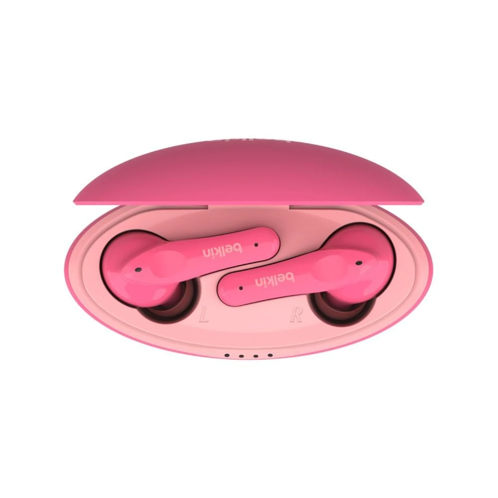 Ausinės Belkin Soundform Nano Belaidės Kids In-Ear rožinė PAC003btPK