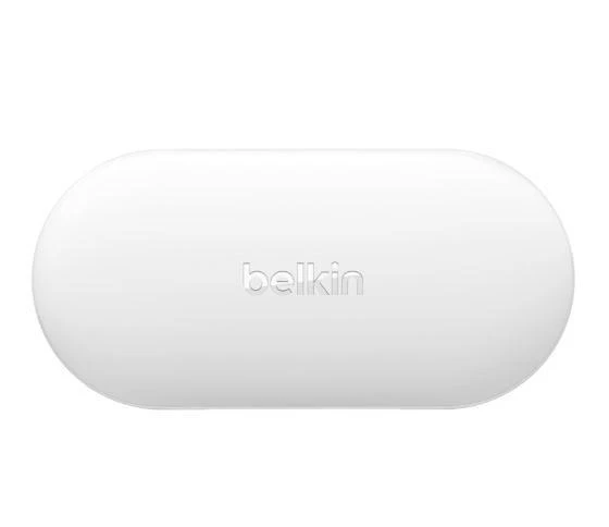 Belkin Soundform Play baltas įkrovimo dėklas iš viršaus