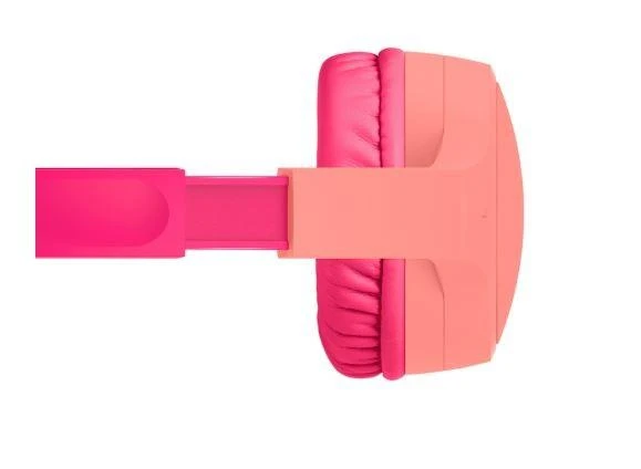 Belkin SoundForm mini rožinės ausinės, šoninis planas
