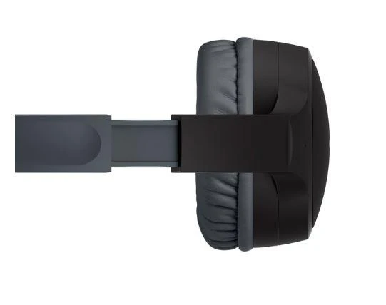 Belkin SoundForm juodos ausinės šoninis profilis