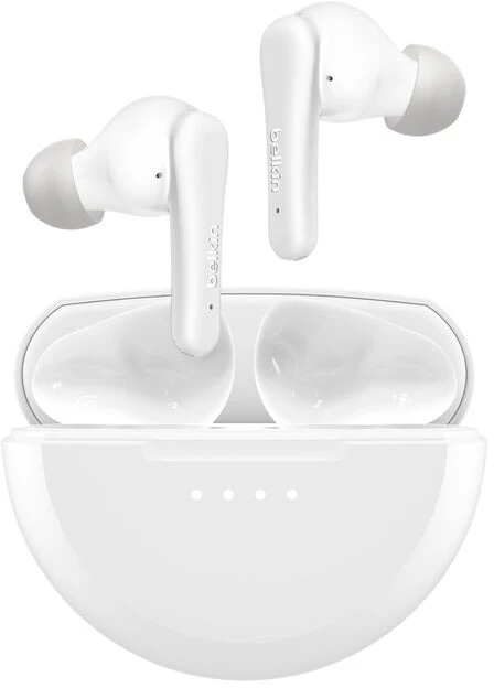 Belkin belaidės į ausis įdedamos Bluetooth ausinės su ANC, 28 val., SoundForm Rhythm