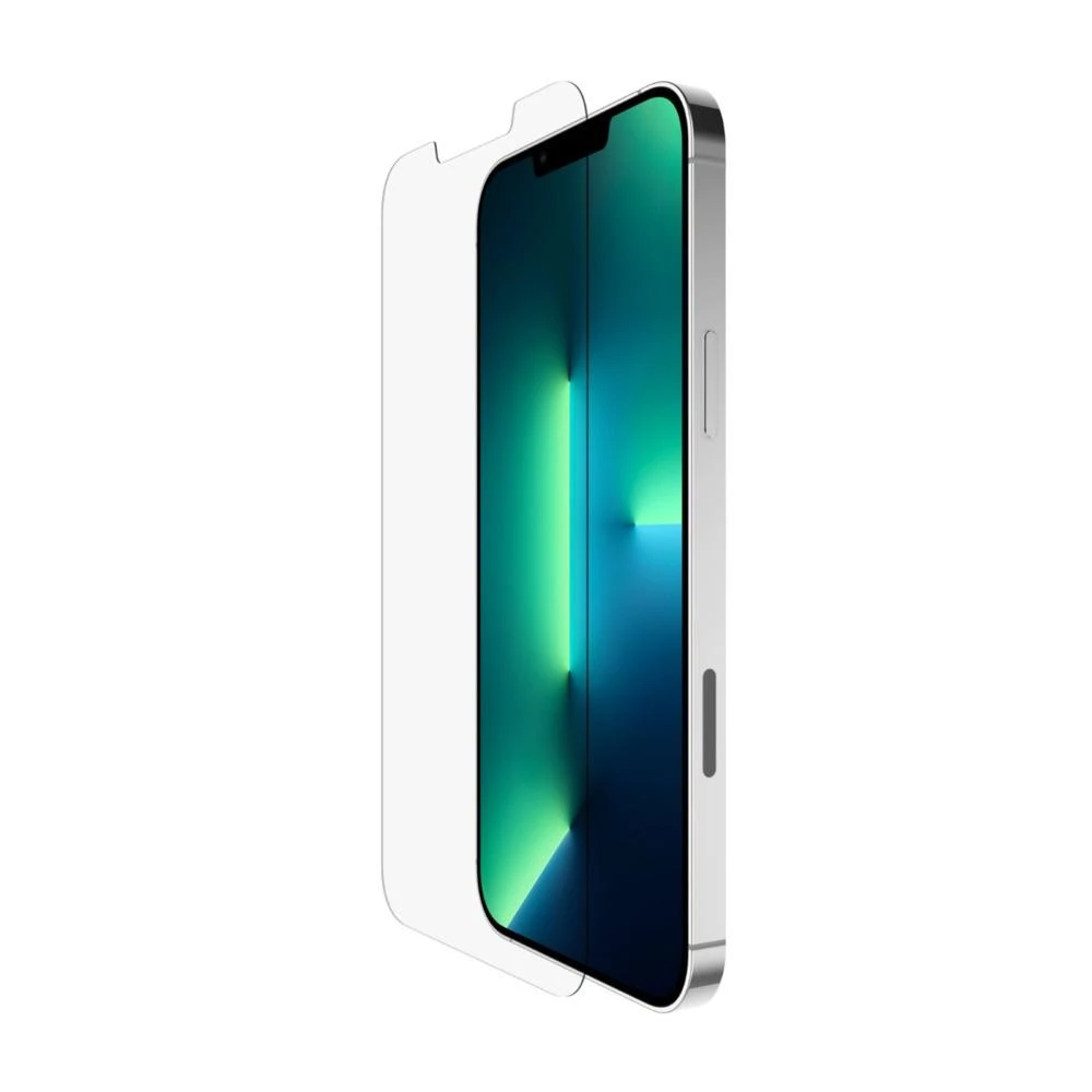 Belkinas | ScreenForce Pro grūdinto stiklo antimikrobinė ekrano apsauga | Apple | iPhone 14/13/13 Pro | Grūdintas stiklas | Skaidrus