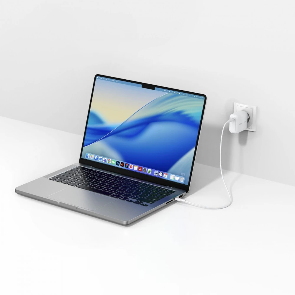 Įkroviklis Belkin BOOSTCHARGE 100W USB-C GAN ze składaną białą wtyczką (WCH025KQWH)