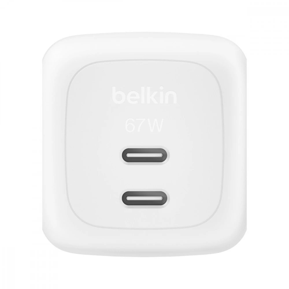 Įkroviklis Belkin įkroviklis nešiojamiesiems įrenginiams Universalus Baltas Kintamoji srovė Greitasis įkrovimas Vidinė
