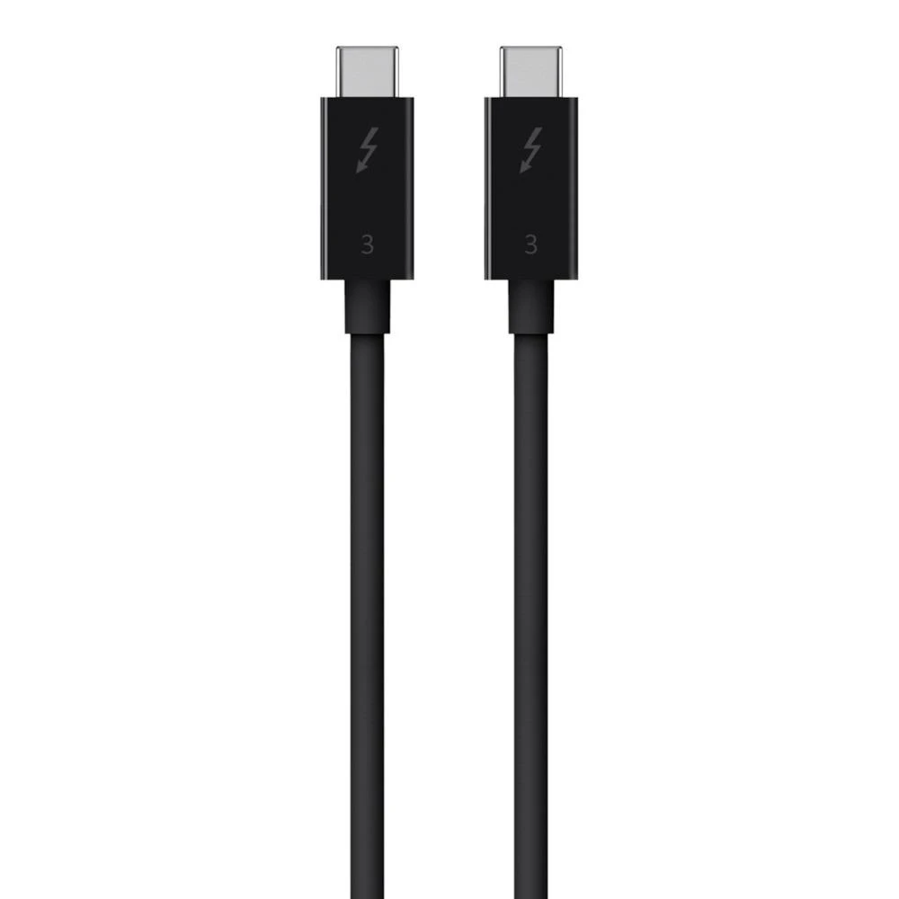 Belkin Thunderbolt 3 kabelių USB-C 40Gb/s 100W 0,8m F2CD084bt0.8MBK