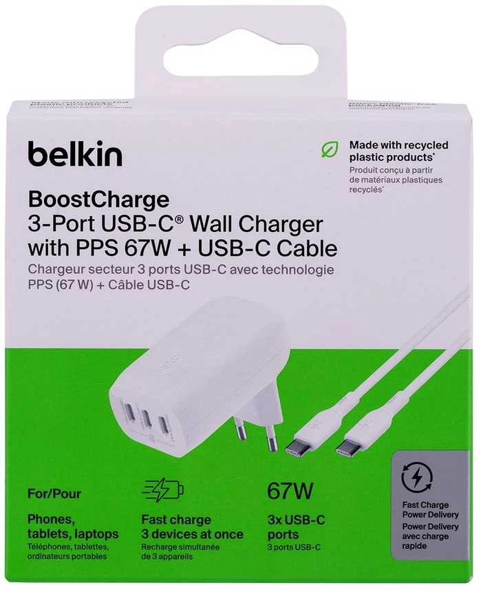 Universalus Įkroviklis - Belkin BoostCharge Universal, Baltas