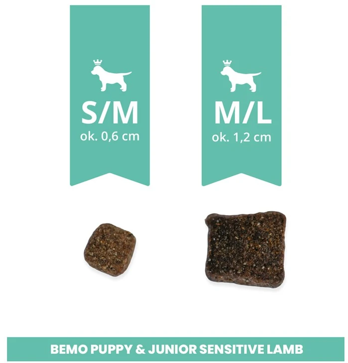 Eukanuba Bemo sausas maistas puppy junior sensitive ėriena - ėriena small/medium 1kg