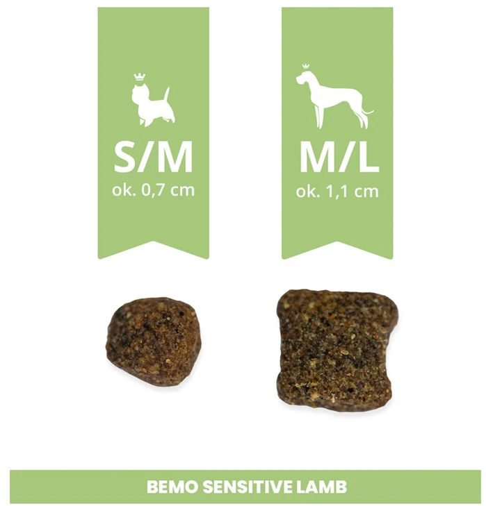 Happy Cat BEMO Sensitive ėriena Small/Medium Mono - sausa šunų dieta - 10 kg