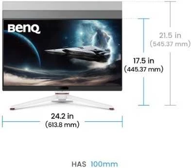 Monitorius BENQ EW2790U 27 colių 4K 95 P3 USB-C 65W USB šakotuvas su LBL+ treVolo SPK nuotolinio valdymo pultu