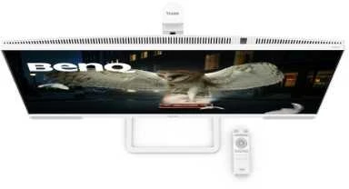 BENQ EW3290U 31,5 colio 4K 95 P3 USB-C 65W USB šakotuvas su LBL+2.1 kanalų „treVolo“ garsiakalbiu, nuotolinio valdymo pultu