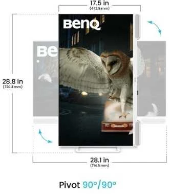 BENQ EW3290U 31,5 colio 4K 95 P3 USB-C 65W USB šakotuvas su LBL+2.1 kanalų „treVolo“ garsiakalbiu, nuotolinio valdymo pultu