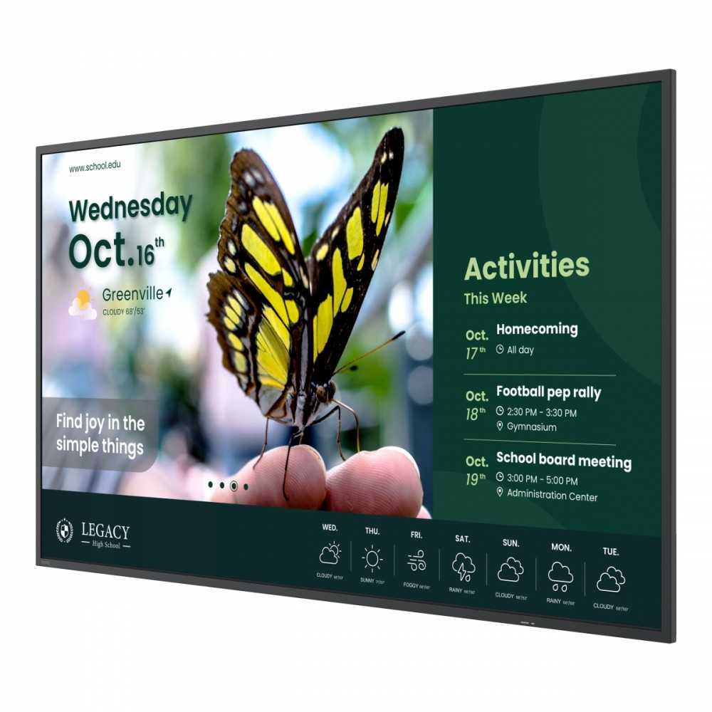 Monitorius BenQ ST4304 43IN 1092CM LFD LED - 3840 X 2160 350CD/QM 8MS 18/7