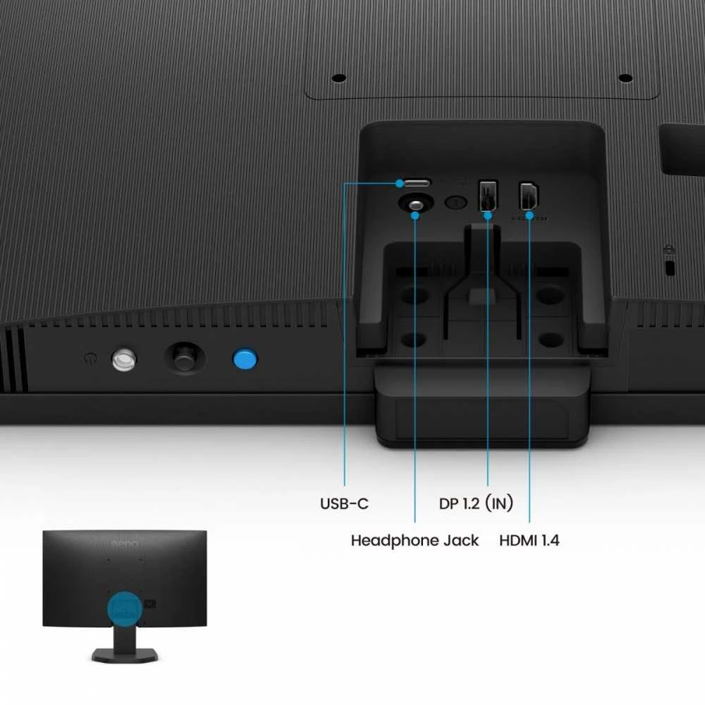 Monitorius BENQ GW2490C 24 colių FHD IPS 144Hz HDMI/DP/Garsiakalbiai/USB-C jungtis