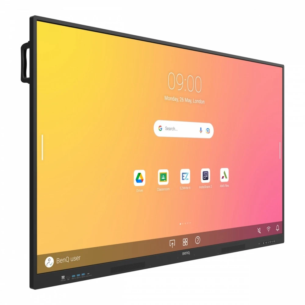 BenQ Interaktyvus monitorius 65 colių RE6504A 1200:1 / lietimui jautrus / HDMI
