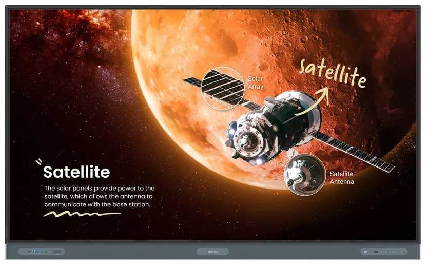 System interaktywny BenQ Monitorius interaktywny 65 cali RP6504 LED 1200:1/3840x2160/HDMI