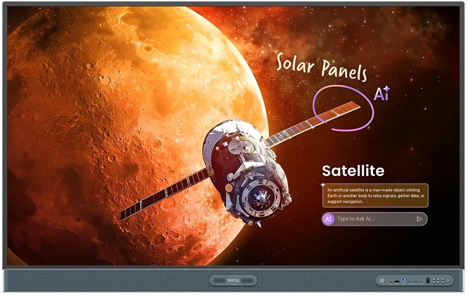 Monitorius Interaktyvi sistema BenQ RP7505 75IN LED TOUCH