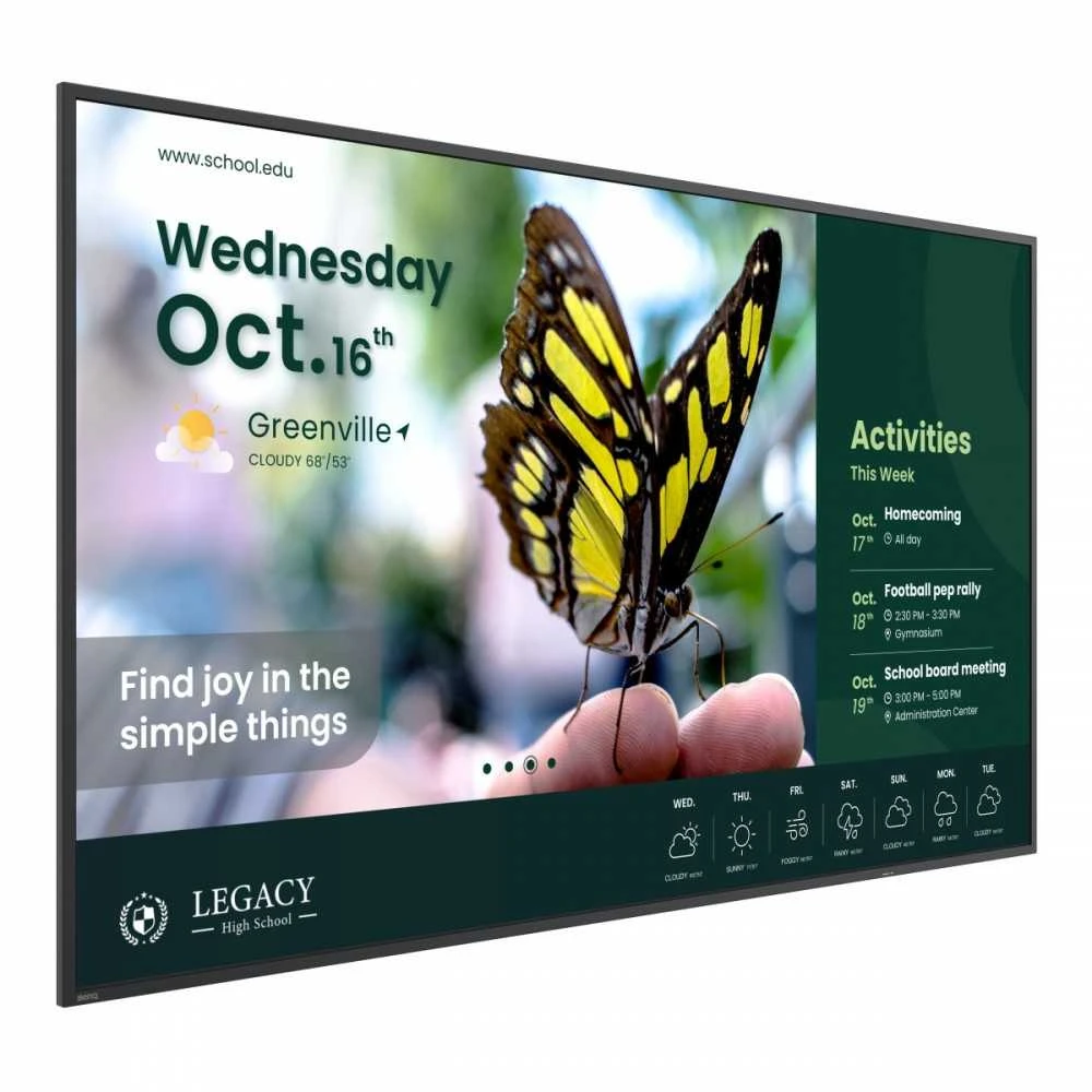 Monitorius BenQ ST5504 55 colių 1397 cm LFD LED – 3840 x 2160 350CD/QM 8MS 18/7