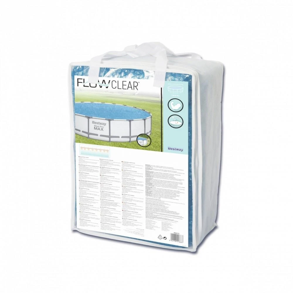 Bestway Šilumą sulaikantis baseino uždangalas Flowclear, 549cm