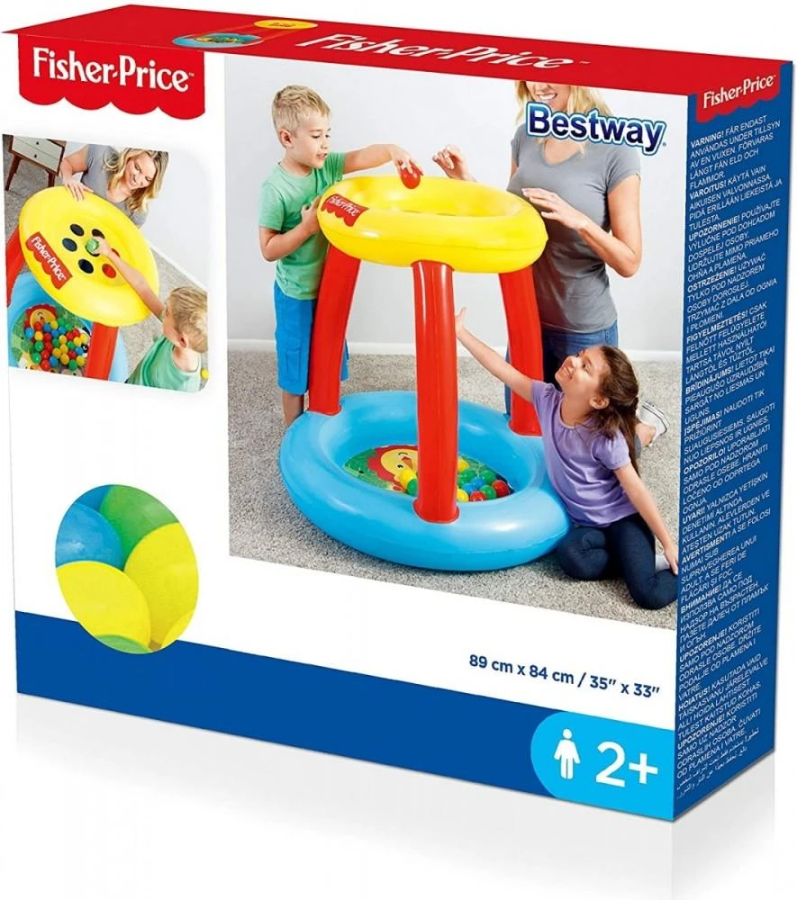 BESTWAY žaidimų baseinas Animal Friends, 89cm x 89cm x 84cm, 93541