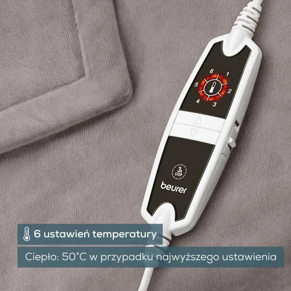 Beurer HD 150 Cozy Taupe Šildantis pledas 150x200 cm