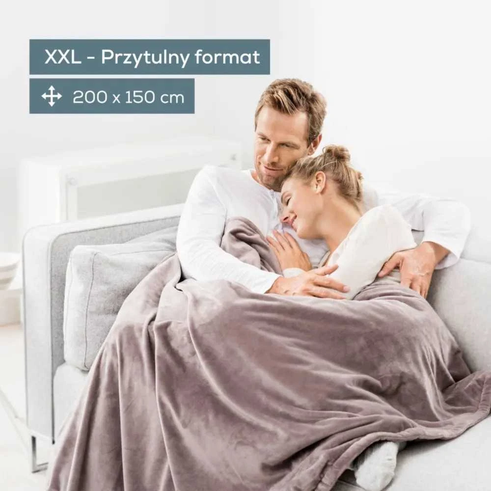 Beurer HD 150 Cozy Taupe Šildantis pledas 150x200 cm