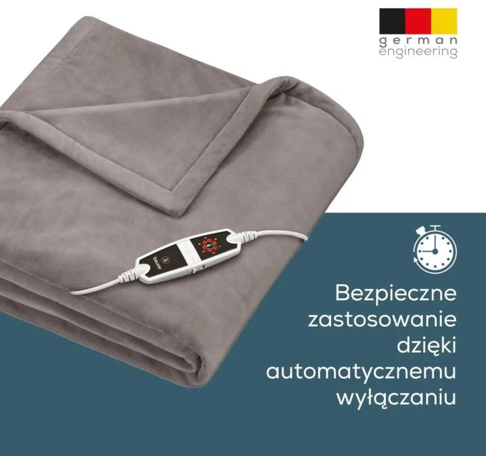 Beurer HD 150 Cozy Taupe Šildantis pledas 150x200 cm