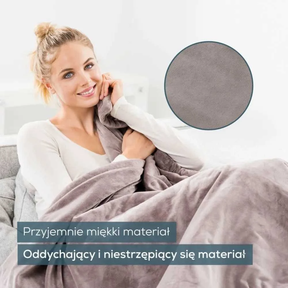 Beurer HD 150 Cozy Taupe Šildantis pledas 150x200 cm