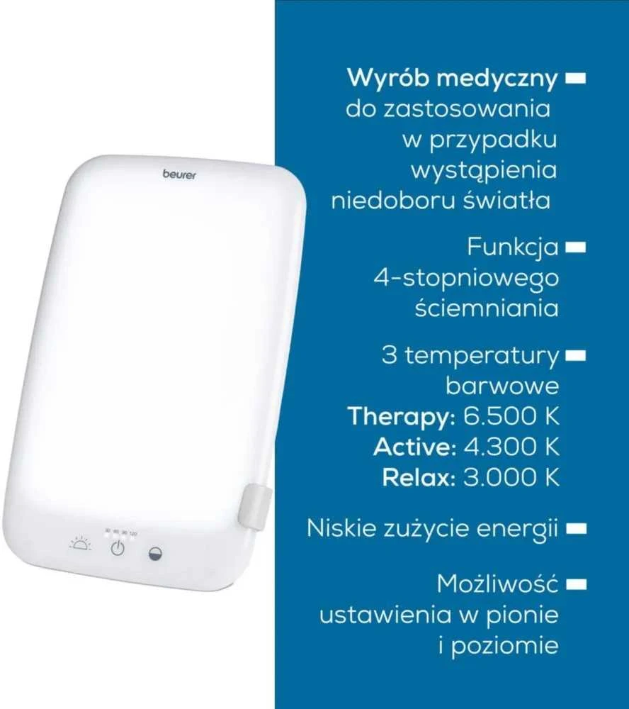 Drėkintuvas Dienos šviesos lempa Beurer TL35