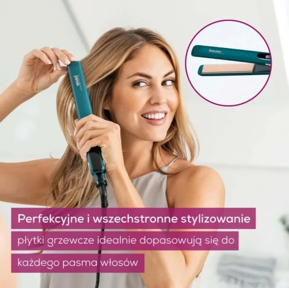Plaukų tiesinimo žnyplės Beurer HS 50