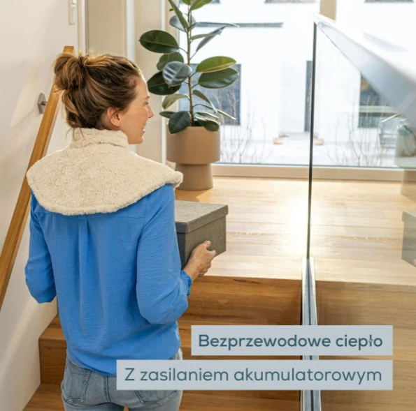 Beurer Šildantis pagalvėlė ant pečių HK165 Huggy kreminės spalvos