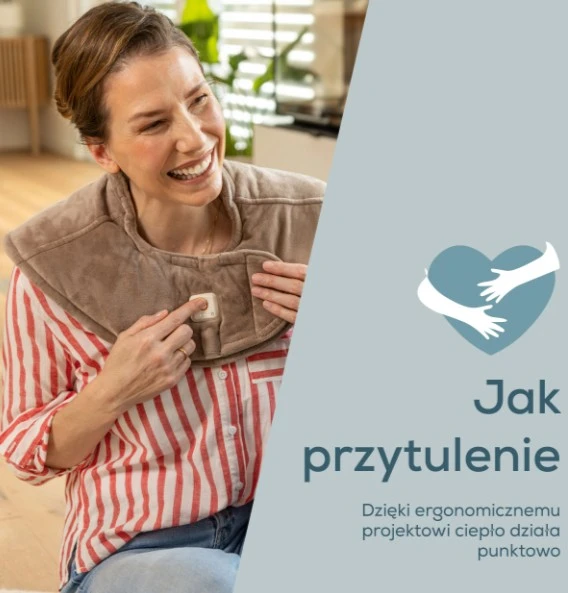 Beurer Poduszka grzewcza na ramiona hk165 taupe